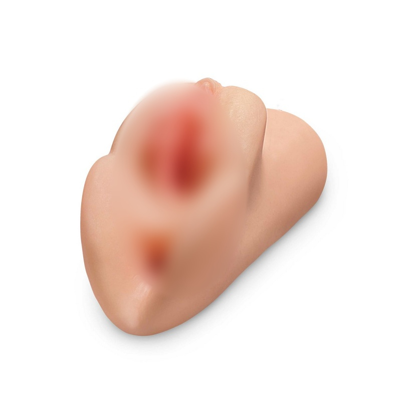 Мастурбатор реалистичный "PDX Plus +" вагина + анус, мини 
