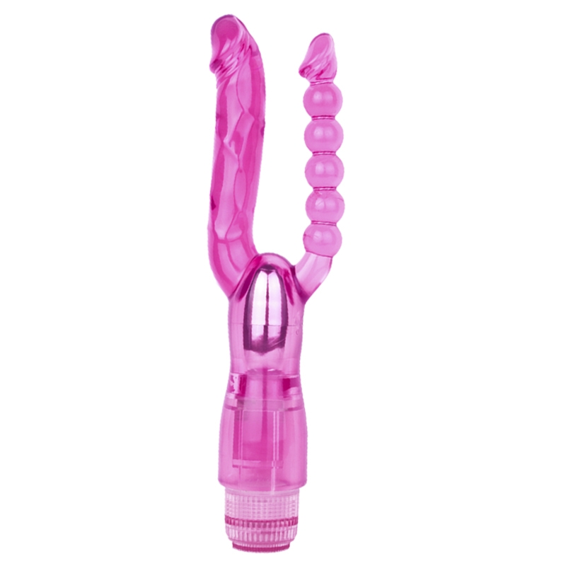 Вибратор анально-вагинальный "Double Pleasure" розовый 