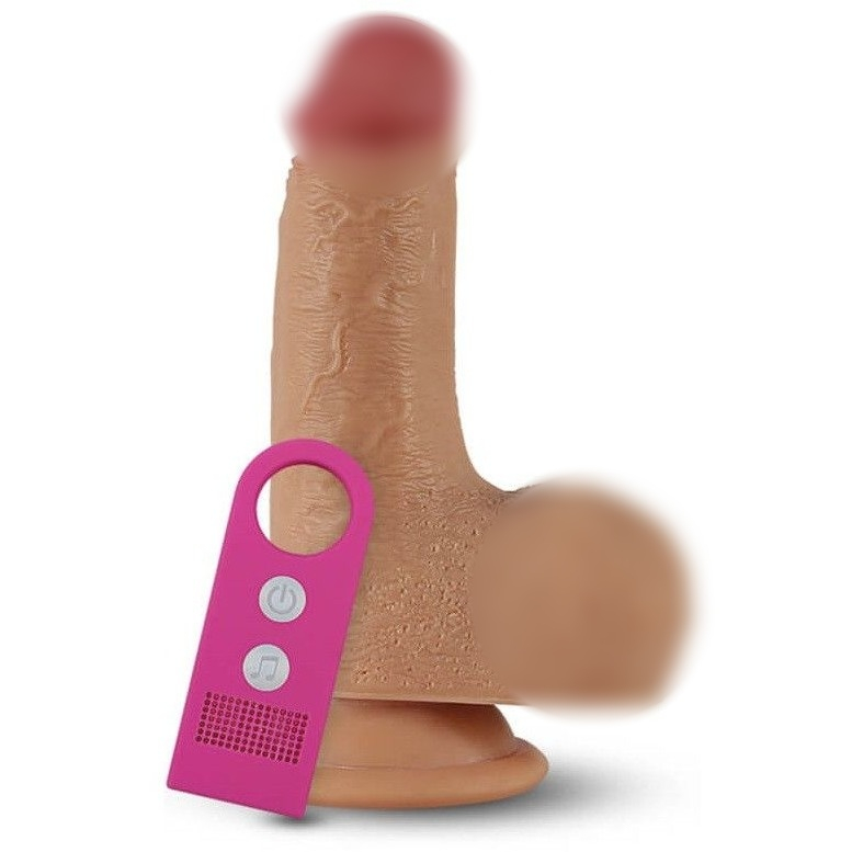 Вибратор на присоске "Nature Cock Gade" супер реалистичный мулат 